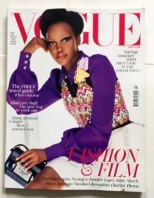 英文 VOGUE 英版 UK 2020年2月 英语杂志时尚杂志