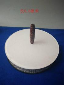 少见清代传世九眼天珠挂件