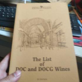 The List of  DOC and DOCG Wines 15th EDITION【意大利DOC和DOCG葡萄酒名录】第十五版