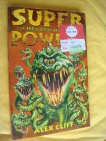 SUPER POWER:The heads of horror 英文原版 插绘本