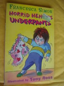 Horrid Henry's underpants   英文原版 插绘本