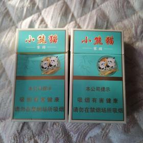 3D烟标（小熊猫）二枚合售