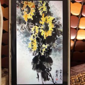 国画  四尺斗方——栖（刘岸作品）