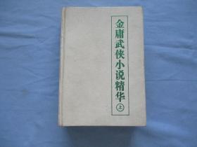 金庸武侠小说精华【上】硬精装；85品；见图