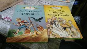 外文版（白雪公主还有七个小矮人、术士学徒）两册合售