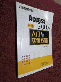 中文Access 2003入门与实例教程