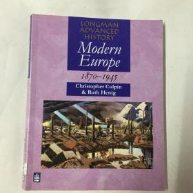 英文原版 Modern Europe 1870-1945 (LONGMAN ADVANCED HISTORY)现代欧洲