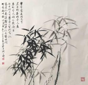 孙本跃，四尺斗方 竹，梅，兰，菊，可合影，