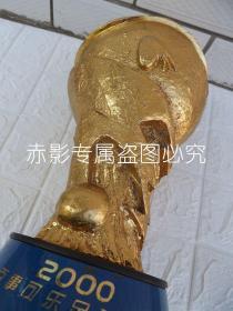 2000年百事可乐全国足球甲A联赛奖杯（大连实德夺冠奖杯）