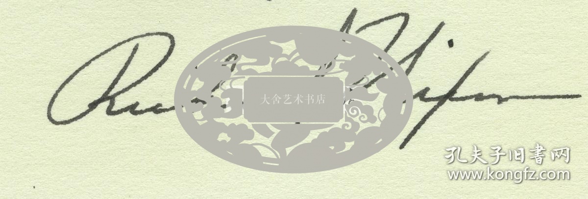 1970年5月14日美国总统尼克松写给阿波罗计划中的第六次载人任务~人类第二次载人登月任务指令舱驾驶员理查德·戈尔登的信，白宫信封，白宫专用钢印带防伪水印信纸