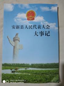 安新县人民代表大会大事记