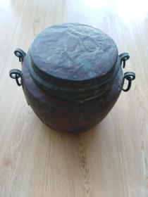 清代铜茶壶