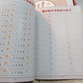 数字化行书密码（1-6册+1包白纸+2包笔芯+1包笔水+2支笔+1包书签夹）（有套壳）