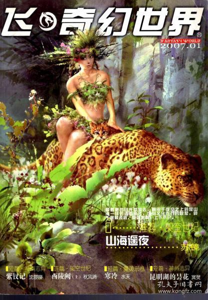 飞奇幻世界2007年第1、2、4、5期 增刊 .4册合售