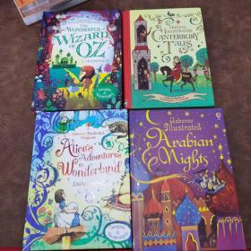CANTERBURY TALES+Alice's aduentures in wonderland+arabian nights+The Wonderful Wizard of Oz
