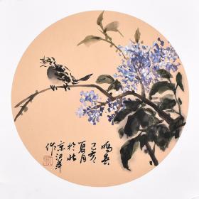 清华美院 董老师《鸣春》HN11395