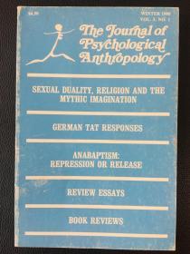 the journal of psychological anthropology