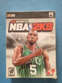 游戏光盘:NBA2K 9 (1DVD)+游戏手册