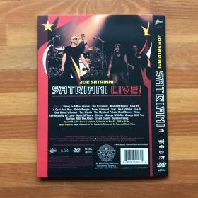 摇滚现场：Joe Satriani吉他大师经典演出DVD现场Satriani Live