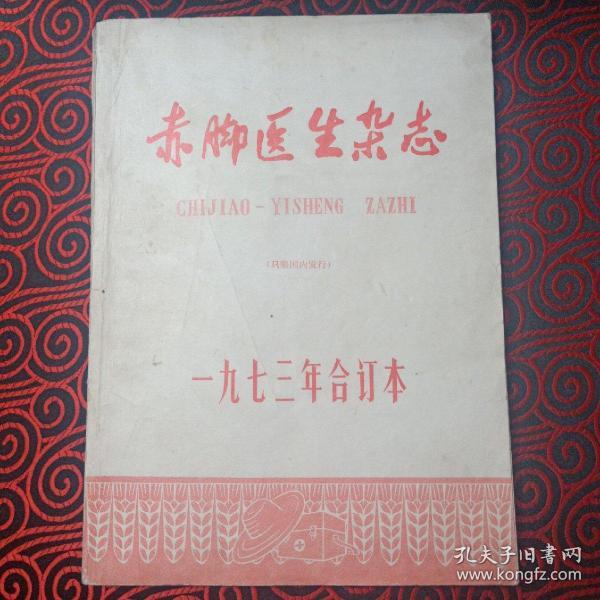 赤脚医生杂志 1973年合订本