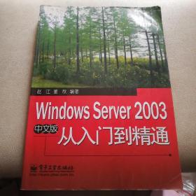 Windows Server 2003  中文版从入门到精通