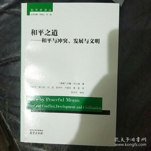 和平之道 : 和平与冲突、发展与文明