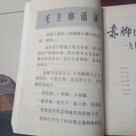 赤脚医生杂志 1973年合订本