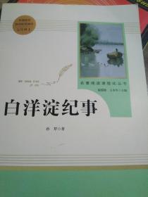 白洋淀纪事 名著阅读课程化丛书（统编语文教材配套阅读）七年级上