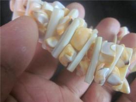 贝壳手链2条合售。