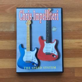 音乐教学:Chris Impelliteri速弹吉他大师DVD珍贵影像教学资料The Speed System日版Young Guitar出品