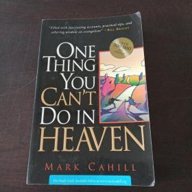 One Thing You Can't Do In Heaven（英文原版）