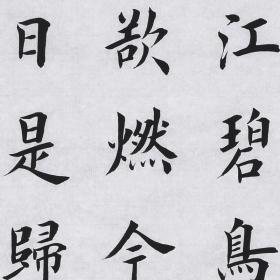 【带合影】当代实力书法家 黄老师《杜甫诗》SF2428