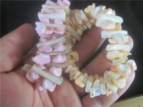 贝壳手链2条合售。