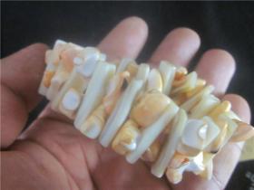 贝壳手链2条合售。