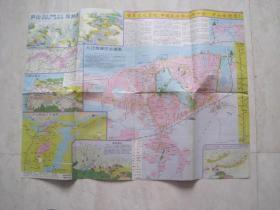 庐山游览交通图（2000年3月2版1印，4开）（83403）