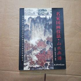 名家国画技法：山水画谱 天津杨柳青出版