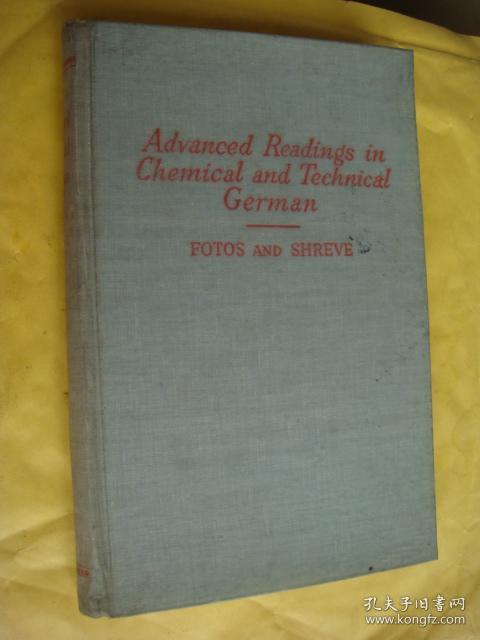 Advanced Readings in Chemical and Technical German（化学与工业高级德文读本）