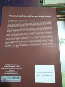 Numerical Analysis and Computational Method