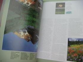North America The Beautiful 英文原版 精装8开+书衣 大型画册 图片精美  扉页前衬整页有许多人的签名