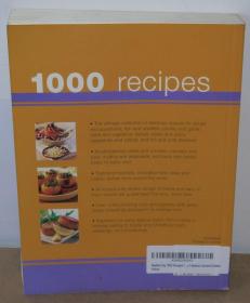 英文原版书 Martha Day 1000 Recipes From Deliciously Light Snacks to Fabulous Gourmet Dishes 平装 2002