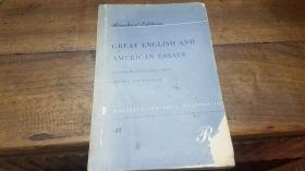 GREAT ENGLISH AND AMERICAN ESSAYS