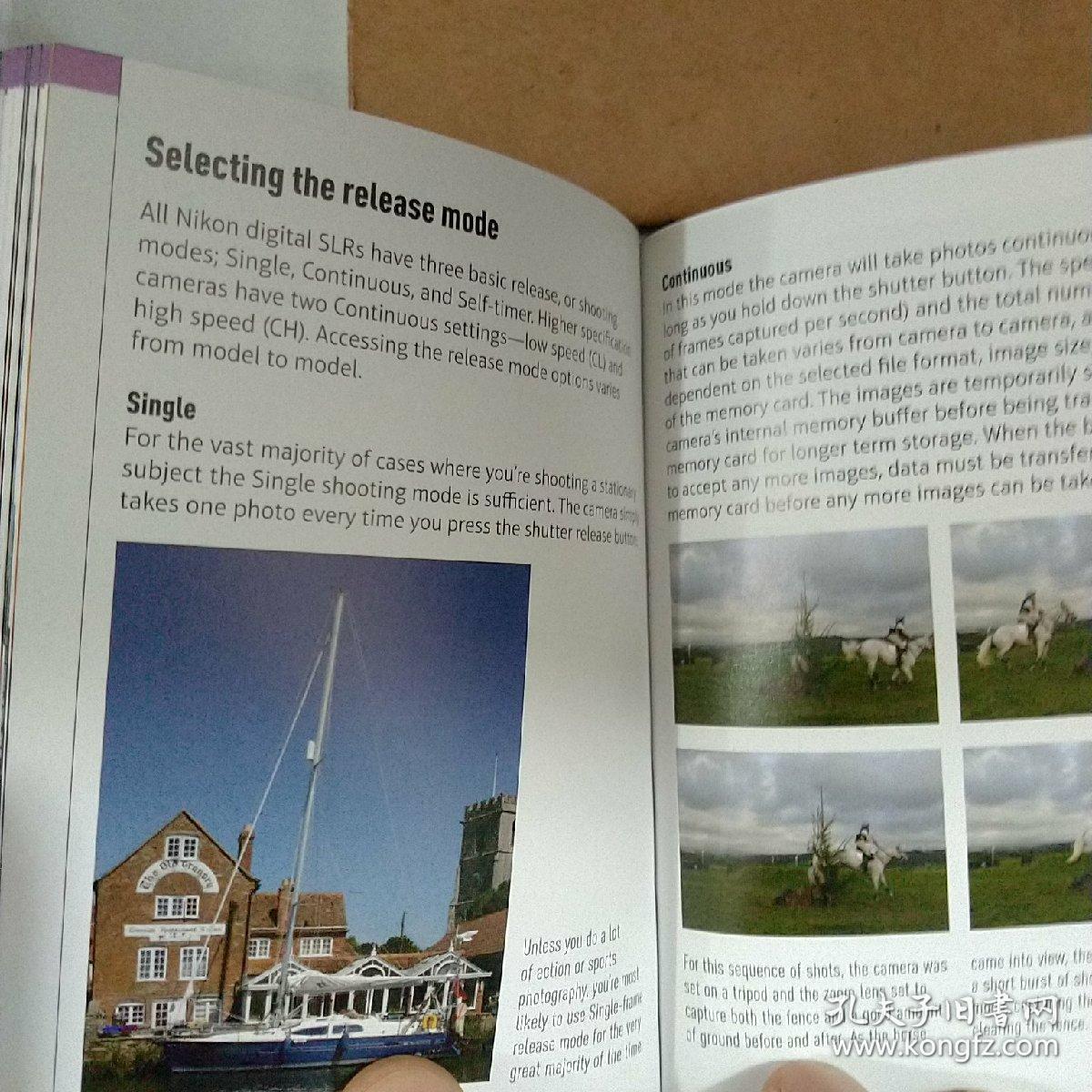 外文原版Camera Bag Companions 05: Nikon D-Slr Shooting Modes[尼康的数码单反拍摄：相机包的伙伴]非二手