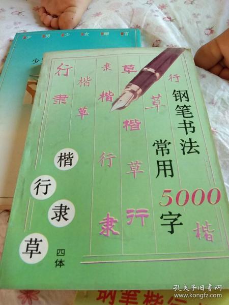 钢笔书法:四体常用5000字