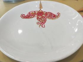 印度彩绘瓷盘