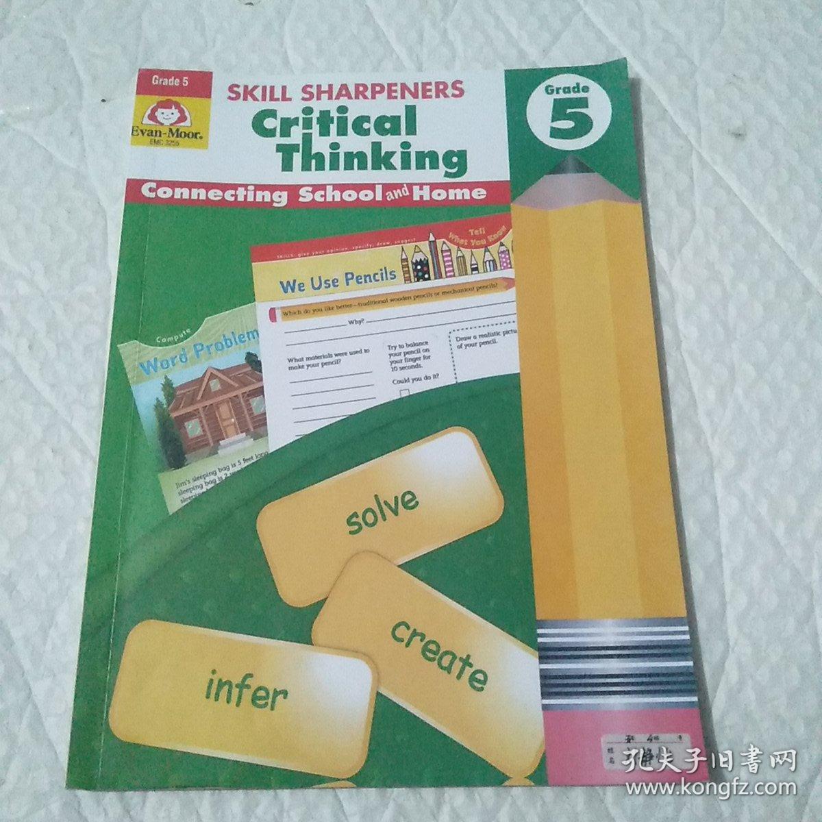 SKILL SHARPENERS  Critical  Thinking  5