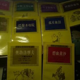 世界文学名著少年文库 全9册 涵套盒【碧血黄沙、十字军骑士、 老哥萨克布尔巴 、安娜卡列尼娜 、愤怒的葡萄 、奥勃洛摩夫 、斯巴达克斯 、巴黎圣母院、 孤星血泪、 9本合售 插图本】