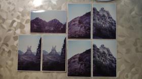 彩色照片： “三峡沿途的山景”的彩色照片    共7张照片售       彩色照片箱0067--34