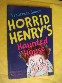 Horrid Henry's Haunted House 英文原版 插绘本