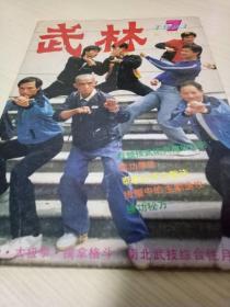 武林 1991.7   腰功练法   游身连环八卦掌(2)   浑元气功太乙剑（续） 快摔法（2） 泰拳肘膝攻击法（3）