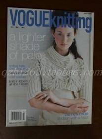 时尚杂志 VOGUE Knitting INTENATIONAL 2006/07 winter 毛衣编织杂志